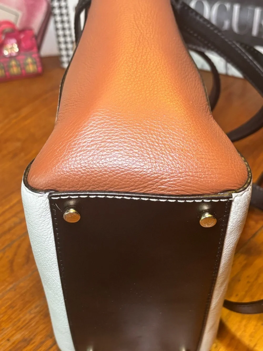 Kate Spade New York Toujours Medium Colorblock Leather Satchel Crossbody